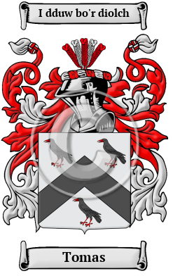Tomas Family Crest/Coat of Arms