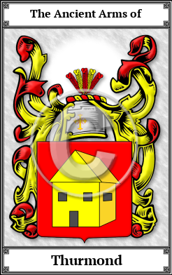 Thurmond Family Crest Download (JPG)  Book Plated - 150 DPI