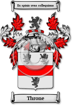 Throne Family Crest Download (jpg) Legacy Series - 150 DPI
