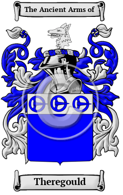 Theregould Family Crest/Coat of Arms