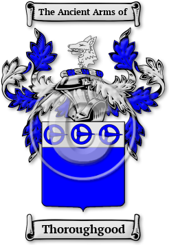Thoroughgood Family Crest Download (JPG) Legacy Series - 600 DPI