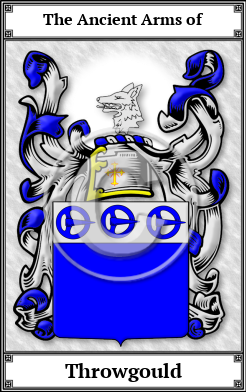 Throwgould Family Crest Download (JPG) Book Plated - 300 DPI