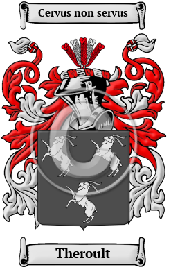 Theroult Family Crest/Coat of Arms