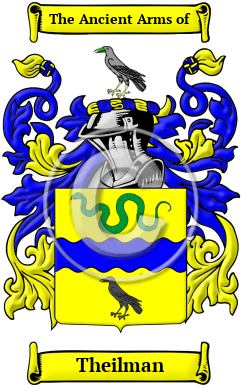 Theilman Family Crest/Coat of Arms