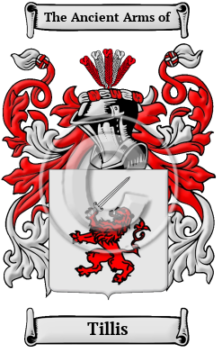 Tillis Family Crest/Coat of Arms