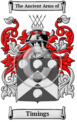 Timings Family Crest/Coat of Arms