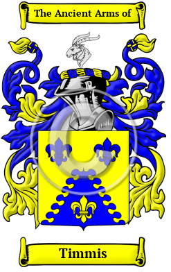 Timmis Family Crest/Coat of Arms