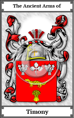 Timony Family Crest Download (JPG)  Book Plated - 150 DPI