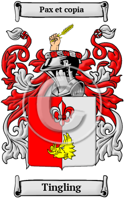 Tingling Family Crest/Coat of Arms
