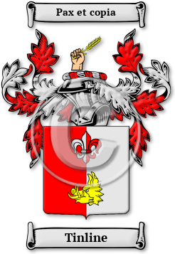 Tinline Family Crest Download (jpg) Legacy Series - 150 DPI