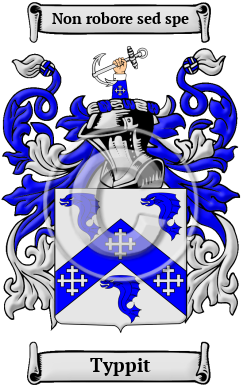 Typpit Family Crest/Coat of Arms