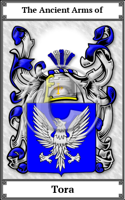 Tora Family Crest Download (JPG)  Book Plated - 150 DPI