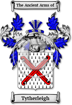 Tytherleigh Family Crest Download (JPG) Legacy Series - 600 DPI