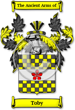 Toby Family Crest Download (JPG) Legacy Series - 300 DPI