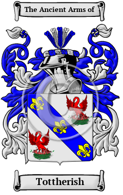 Tottherish Family Crest/Coat of Arms