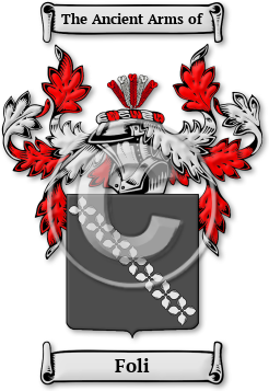 Foli Family Crest Download (jpg) Legacy Series - 150 DPI