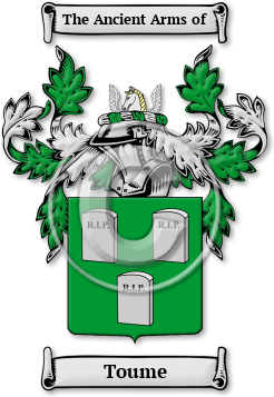 Toume Family Crest Download (jpg) Legacy Series - 150 DPI