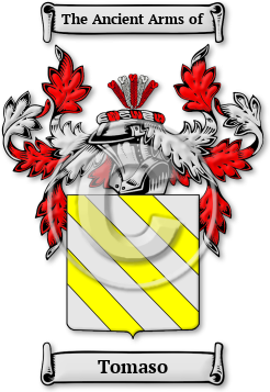 Tomaso Family Crest Download (JPG) Legacy Series - 600 DPI