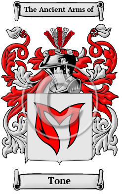 Tone Family Crest/Coat of Arms