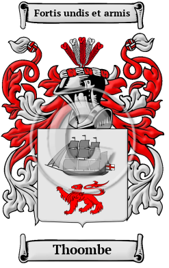 Thoombe Family Crest/Coat of Arms
