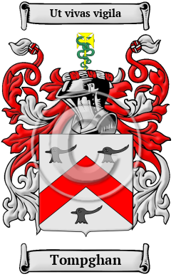 Tompghan Family Crest/Coat of Arms
