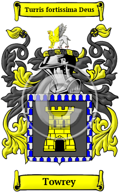 Towrey Family Crest/Coat of Arms