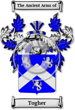 Togher Family Crest Download (jpg) Legacy Series - 150 DPI
