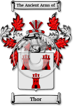 Thor Family Crest Download (jpg) Legacy Series - 150 DPI