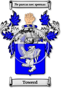 Towerd Family Crest Download (jpg) Legacy Series - 150 DPI