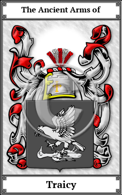 Traicy Family Crest Download (JPG) Book Plated - 600 DPI