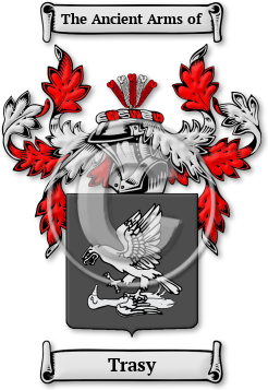 Trasy Family Crest Download (jpg) Legacy Series - 150 DPI