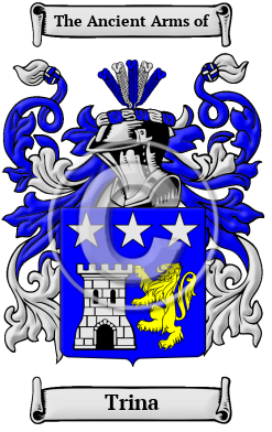 Trina Family Crest/Coat of Arms