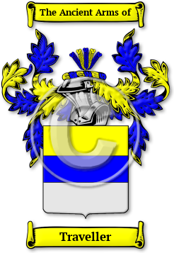 Traveller Family Crest Download (jpg) Legacy Series - 150 DPI