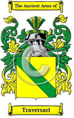 Traversari Family Crest/Coat of Arms