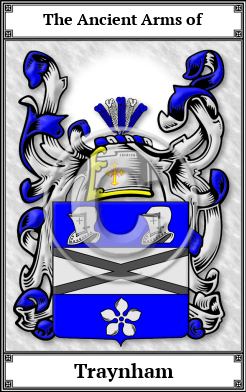 Traynham Family Crest Download (JPG)  Book Plated - 150 DPI