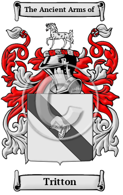 Tritton Name Meaning, Family History, Family Crest & Coats of Arms