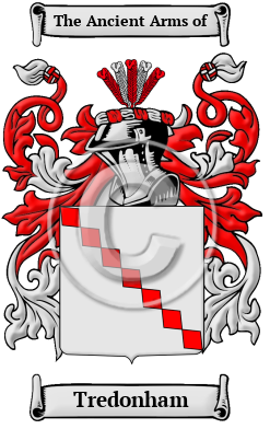 Tredonham Family Crest/Coat of Arms