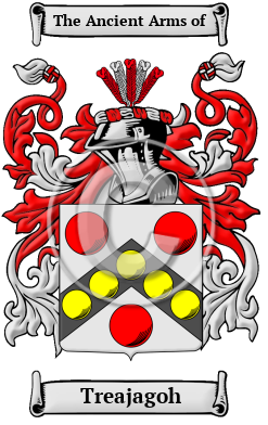Treajagoh Family Crest/Coat of Arms
