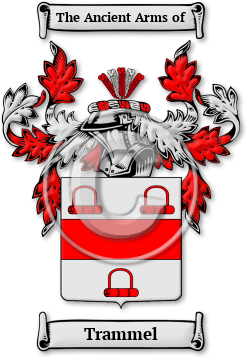 Trammel Family Crest Download (jpg) Legacy Series - 150 DPI