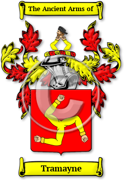 Tramayne Family Crest Download (jpg) Legacy Series - 150 DPI