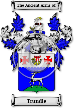 Trundle Family Crest Download (jpg) Legacy Series - 150 DPI