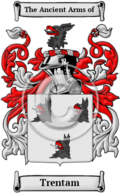 Trentam Family Crest/Coat of Arms