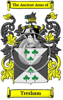 Tresham Family Crest/Coat of Arms