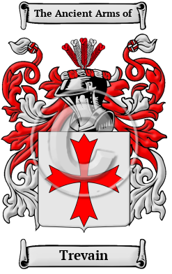 Trevain Family Crest/Coat of Arms