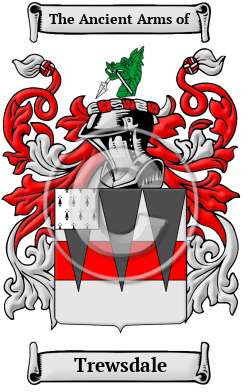 Trewsdale Family Crest/Coat of Arms