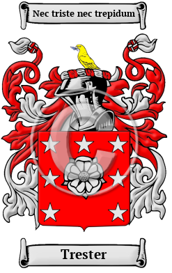 Trester Family Crest/Coat of Arms