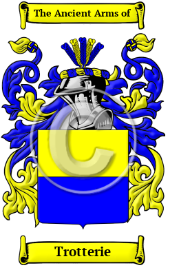 Trotterie Family Crest/Coat of Arms