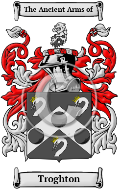 Troghton Family Crest/Coat of Arms