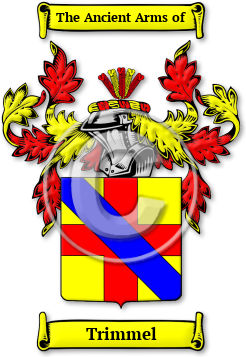 Trimmel Family Crest Download (JPG) Legacy Series - 600 DPI