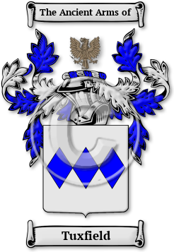 Tuxfield Family Crest Download (JPG) Legacy Series - 300 DPI